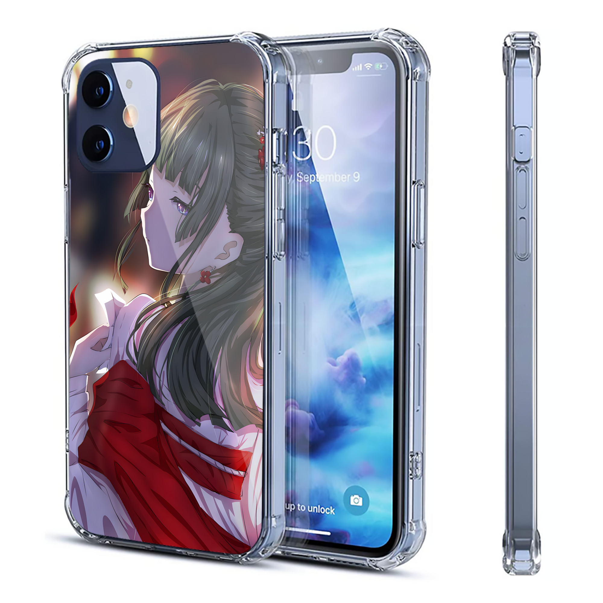 （画像用） 薬屋のひとりごと The Apothecary Diaries 【iPhone 12シリーズ対応】透明スマホケース（クリアソフトケース）